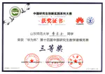 The 14th Huawei Cup GMCM, Third Prize