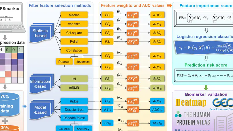 Identifying diagnostic biomarkers of breast cancer based on gene expression data and ensemble feature selection